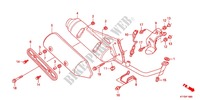 SILENCIADOR ESCAPE(2) para Honda SH 125 TOP CASE SPECIAL 2011