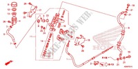 BOMBA PRINCIPAL TRAVOES/ TUBO FLEXIVEL TRAVAOES para Honda SH MODE 125 FSH 2014