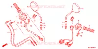 INTERRUPTOR/CABO/MANETE(2) para Honda CB 1100 ABS 2013