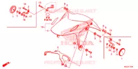 GUARDA LAMAS FRENTE para Honda CB 500 X 2013