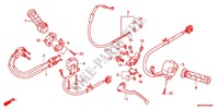 MANETE/INTERRUPTOR/CABO(1) para Honda CBR 1000 RR FIREBLADE WHITE 2012