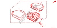 INSTRUMENTOS COMBINADOS para Honda CBR 1000 RR FIREBLADE RED 2012