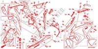 CAPO MEDIO para Honda CBR 1000 RR FIREBLADE RED 2012