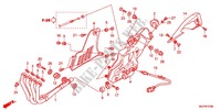 SILENCIADOR ESCAPE (CBR1000RRC/D/RAC/D) para Honda CBR 1000 RR FIREBLADE RED 2012
