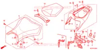 SELA para Honda CBR 1000 RR BLACK 2012