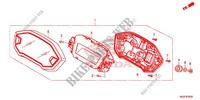 INSTRUMENTOS COMBINADOS para Honda CBR 500 R ABS BLANCHE 2013