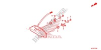 LUZ TRASEIRA(2) para Honda CBR 600 RR BLACK 2013