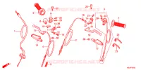 MANETE/CABO/ INTERRUPTOR para Honda CRF 100 2013