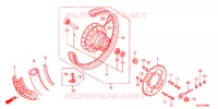 RODA TRASEIRA para Honda CRF 100 2013