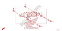 AMORTECEDOR TRASEIRO(2) para Honda CRF 110 2013