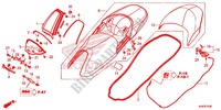 ASSENTO SIMPLES(2) para Honda FORZA 300 2014