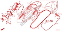 ASSENTO SIMPLES(2) para Honda FORZA 300 ABS 2014