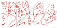 MANETE/INTERRUPTOR/CABO (2) para Honda SC 125 RED 2010