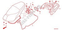 ASSENTO SIMPLES(2) para Honda SCR 110 2012