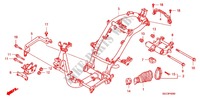 CORPO QUADRO para Honda SCR 110 2012