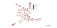 DESCANCO CENTRAL/PEDAL TRAVAOES para Honda SCR 110 2012