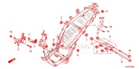 CORPO QUADRO para Honda SH 125 ABS SPECIAL 2F 2013