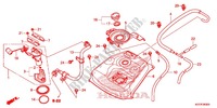 DEPOSITO COMBUSTIVEL para Honda SH 125 ABS SPECIAL 3F 2013