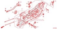 CARTER ESQUERDO para Honda SH 125 ABS D SPECIAL 5ED 2013