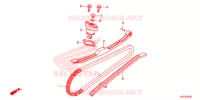 CORRENTE ARVORE CAMES/TENSOR para Honda SH 150 ABS SPECIAL 3ED 2013