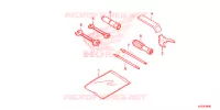 FERRAMENTAS/CAIXA DE BATERIA para Honda SH 150 ABS SPECIAL 3ED 2013
