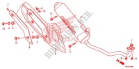 SILENCIADOR ESCAPE(2) para Honda SH 150 ABS SPECIAL 3ED 2013