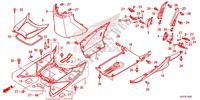 DEGRAU PISO/TAMPA INFERIOR para Honda SH 150 D SPECIAL 2F 2013