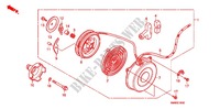 ARRANCADOR RETRACTIL para Honda TRX 250 FOURTRAX RECON Electric Shift 2012