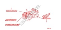 MARCA para Honda TRX 250 FOURTRAX RECON Electric Shift 2012