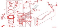 DEPOSITO COMBUSTIVEL/BOMBA COMBUSTIVEL para Honda FOURTRAX 420 RANCHER 4X4 Electric Shift CAMO 2011