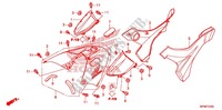 TAMPA LATERAL/TAMPA DO TANQUE para Honda FOURTRAX 420 RANCHER 4X4 Electric Shift CAMO 2011