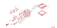 CARTER/BOMBA OLEO para Honda FOURTRAX 420 RANCHER 4X4 Manual Shift RED 2011