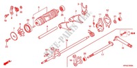 TAMBOR MUDANCAS/FORQUILHA para Honda FOURTRAX 420 RANCHER 4X4 Manual Shift RED 2011