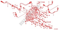 TAMPA CARTER TRASEIRA para Honda FOURTRAX 420 RANCHER 4X4 Manual Shift RED 2011