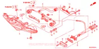 FAROLIM TRASEIRO (VFR1200FC/FD/FDC/FDD) para Honda VFR 1200 DCT 2014