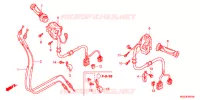 MANETE/INTERRUPTOR/CABO para Honda VFR 1200 DCT 2014