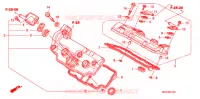TAMPA CABECA MOTOR para Honda VFR 1200 DCT 2014