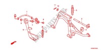 DESCANCO CENTRAL/PEDAL TRAVAOES para Honda PCX 125 2013
