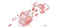 FAROL (1) para Honda CB 600 F HORNET ABS 2010