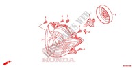 FAROL para Honda SH 125 ABS D SPECIAL 2E 2014
