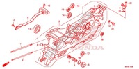 CARTER ESQUERDO para Honda SH 125 ABS D TOP CASE 2014
