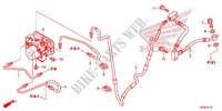TRAVAO FR.BOMBA PRINCIPAL/MODULADOR ABS para Honda SH 125 ABS D TOP CASE 2014