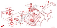 DEPOSITO COMBUSTIVEL para Honda SH 125 ABS D SPORTY TOP CASE 2014