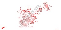 FAROL para Honda SH 150 ABS SPORTY SPECIAL 2E 2014