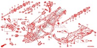 CORPO QUADRO para Honda FOURTRAX 420 RANCHER 4X4 ES RED 2014