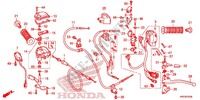 INTERRUPTOR/CABO/MANETE(2) para Honda FOURTRAX 420 RANCHER 4X4 ES RED 2014