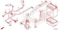 CABLAGEM/BATERIA para Honda FOURTRAX 420 RANCHER 4X4 Manual Shift 2015