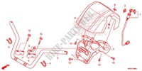 PUNHO GUIADOR para Honda FOURTRAX 420 RANCHER 4X4 EPS Manual Shift 2015