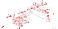 BRAqO FRENTE para Honda FOURTRAX 500 FOREMAN 4X4 Electric Shift, Power Steering Red 2014