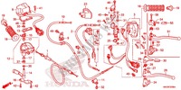INTERRUPTOR/CABO/MANETE(2) para Honda FOURTRAX 500 FOREMAN 4X4 RED 2014